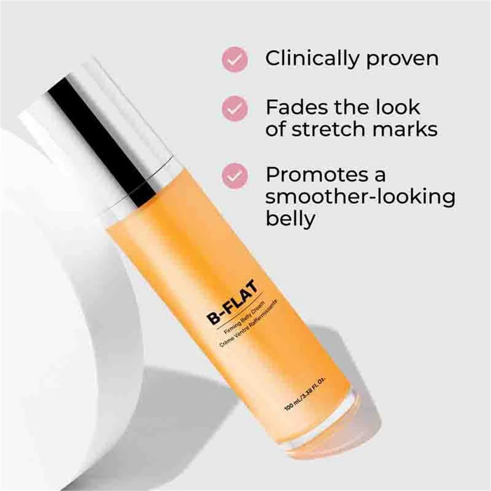 Clinically-Proven Belly Firming-Cream for Stretch Marks and Loose Skin - with Avocado-Extract 100Ml