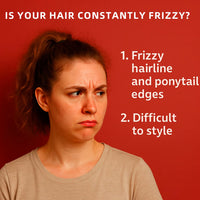 Professional Gel Hair Taming Wand 24-Hour Frizz Control Smoothing Styling Stick for Soft & Brushable Finish Anti-Frizz Hair Care