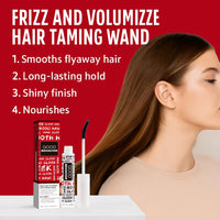 Professional Gel Hair Taming Wand 24-Hour Frizz Control Smoothing Styling Stick for Soft & Brushable Finish Anti-Frizz Hair Care