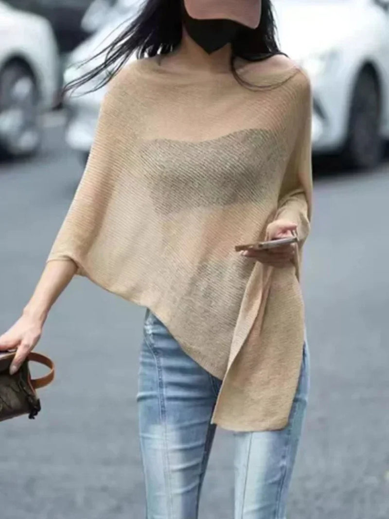 Women's Lightweight Sheer Beach Cover-Up