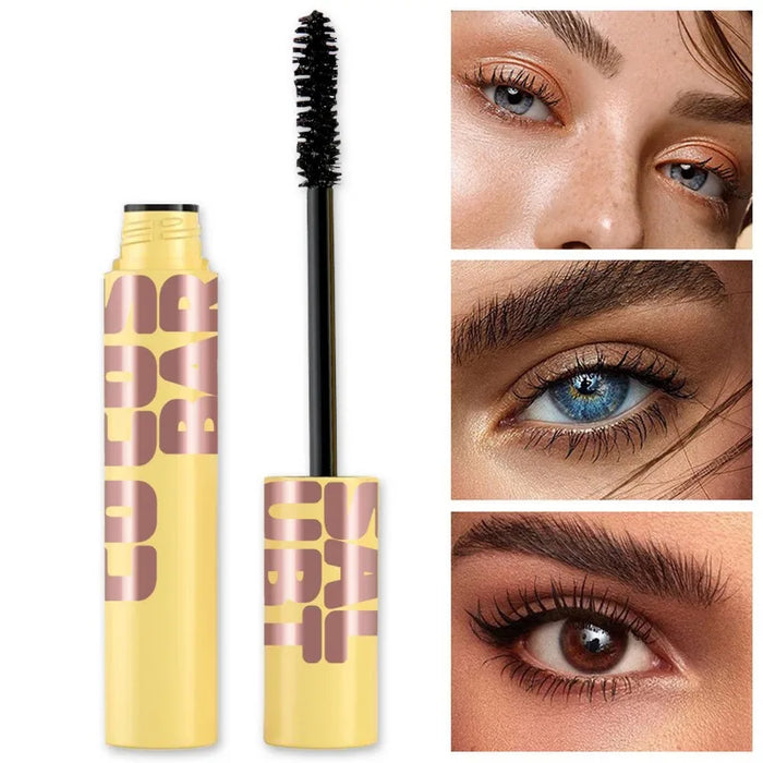 Colossal Bubble Washable Mascara Waterproof Lengthening Curling Black Lash Eyelash Extension Beauty Makeup Long-Wearing Mascara