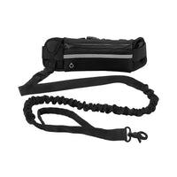 High Visibility Hands-Free Dog Leash Pet Leash Reflective with Waist Bag 