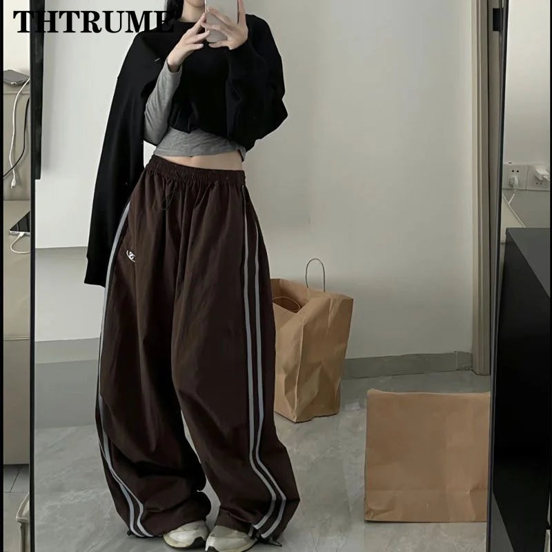 Vintage Wide-Leg Cargo Pants