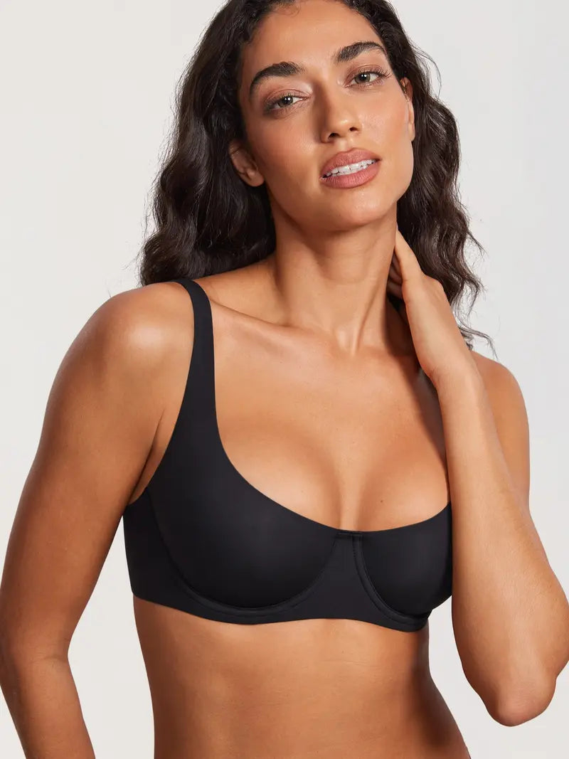 Invisible Balconette Bra