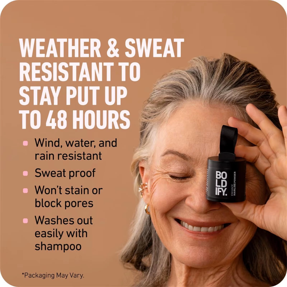 Powder Conceals Hair Loss Root up Powder Hair Toppers for Women & Men Hair Fibers Thinning Hair Root Cover up Stain-Proof