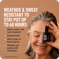 Powder Conceals Hair Loss Root up Powder Hair Toppers for Women & Men Hair Fibers Thinning Hair Root Cover up Stain-Proof